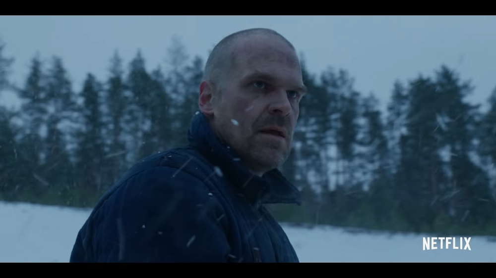 Stranger Things 4 Netflix annuncia l’avvio delle riprese e il ritorno di David Harbour con un video