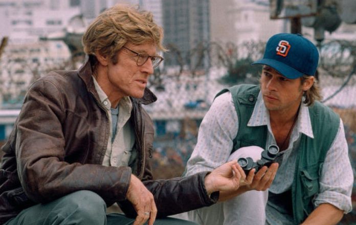 Spy Game un thriller con Brad Pitt e Robert Redford diretti da Tony Scott