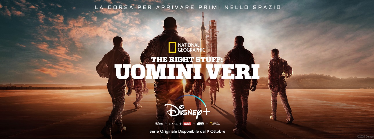 The Right Stuff – Uomini veri, trailer della serie tv National Geographic dal 9 ottobre su Disney+ The Right Stuff – Uomini veri, trailer della serie tv National Geographic dal 9 ottobre su Disney+
