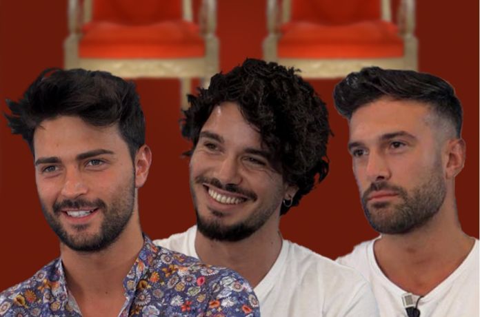 UOMINI E DONNE- DUE TRONI PER TRE uomini e donne