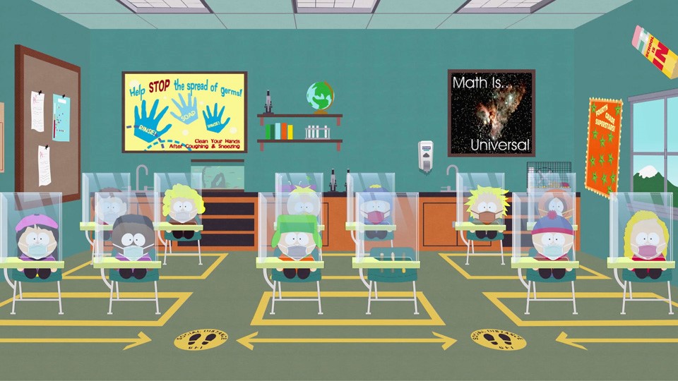 South Park lo speciale da pandemia il 1 ottobre su Comedy Central in contemporanea USA South Park lo speciale da pandemia il 1 ottobre su Comedy Central in contemporanea USA