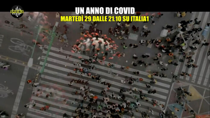 le-iene-presentano Le iene presentano un anno di covid