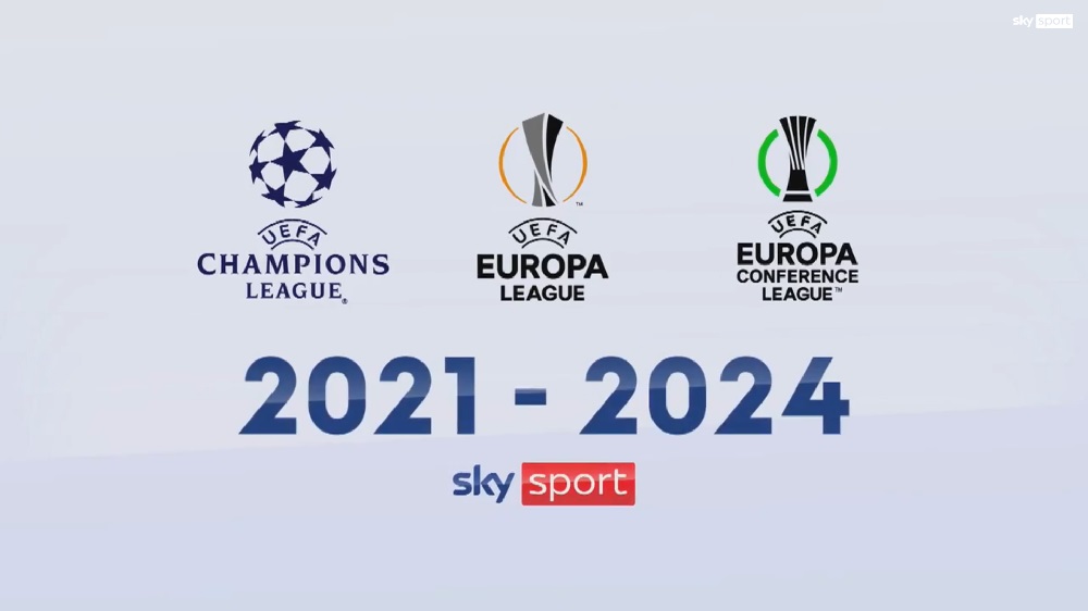 Sky Acquista Champions League Europa League E Conference League