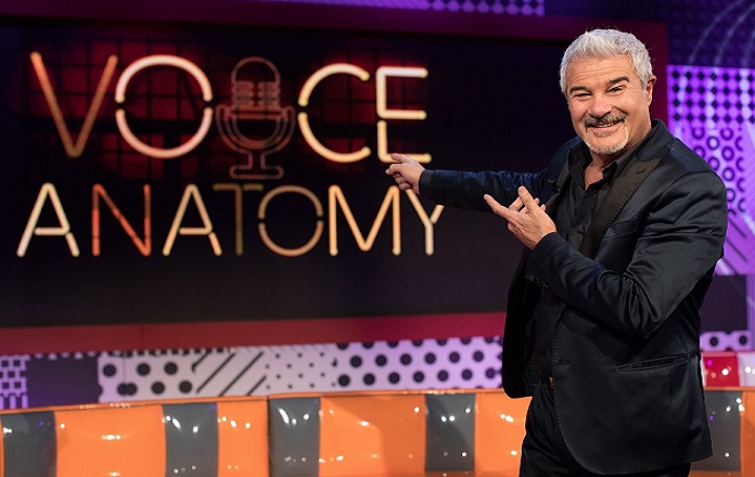 Foto: Federico GubertiRoma, 07/11/2020Pino Insegno posato per il programma Voice Anatomy