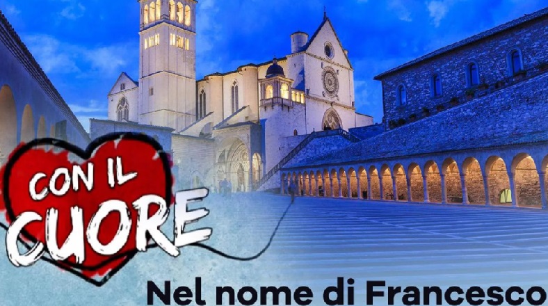 Con il cuore nel nome di Francesco stasera martedì 8 giugno su Rai 1 con Carlo Conti Con il cuore nel nome di Francesco stasera martedì 8 giugno su Rai 1 con Carlo Conti