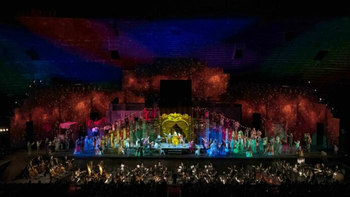 Arena di Verona Pagliacci 3 agosto Pagliacci