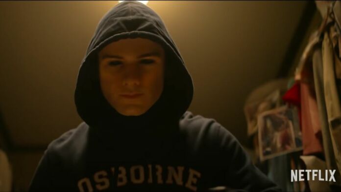 C'è qualcuno in casa tua Il killer in una scena di C'è qualcuno in casa tua