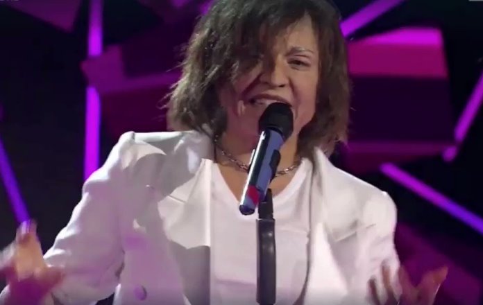 francesca-alotta-gianna-nannini Francesca Alotta ieri a Tale e Quale show