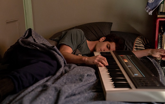 tick tick BOOM! Andrew Garfield in una scena di tick tick BOOM!