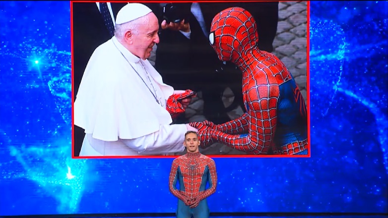 Tu Si Que Vales 2021 Mattia Villardita la commovente storia dello Spiderman del Papa Tu Si Que Vales 2021 Mattia Villardita la commovente storia dello Spiderman del Papa