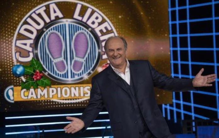 caduta-libera-campionissimi caduta libera campionissimi Ascolti Tv mercoledì 5 gennaio 2022