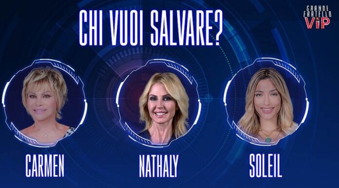 grande fratello vip Grande Fratello Vip 6 nomination