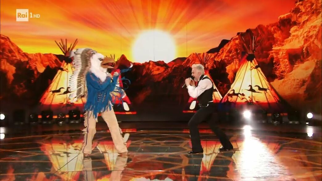 Il Cantante Mascherato 2022: l’Aquila si esibisce con Morgan (Video) Il Cantante Mascherato 2022: l’Aquila si esibisce con Morgan (Video)