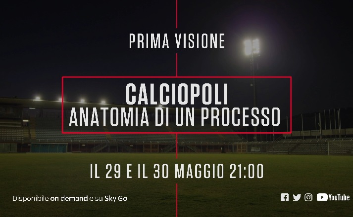 Calciopoli Anatomia di un processo, su History Channel il 29 e 30 maggio Calciopoli Anatomia di un processo, su History Channel il 29 e 30 maggio