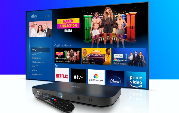 Discovery+ su Sky Q Discovery su Sky