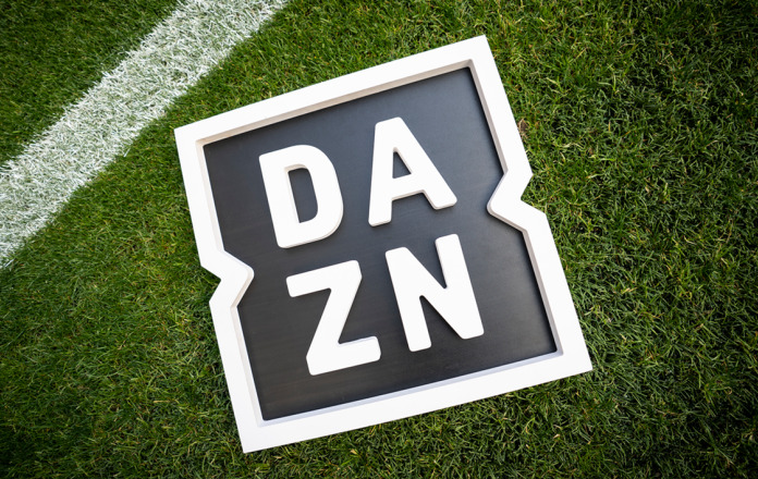 il logo di dazn sky