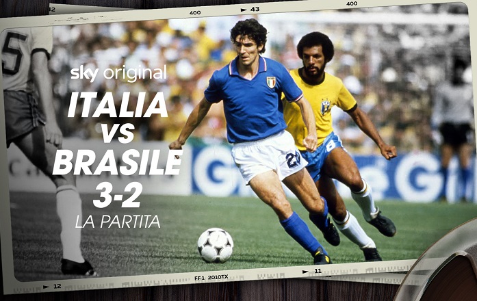 Italia vs Brasile 3-2 la partita la docuserie su Sky e NOW domenica 3 luglio Italia vs Brasile 3-2 la partita la docuserie su Sky e NOW domenica 3 luglio