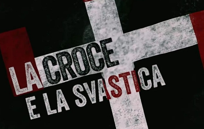 la croce e la svastica logo la croce e la svastica