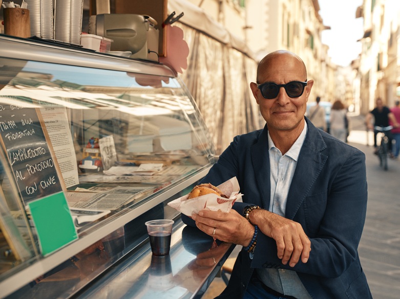 Tucci in Italy, su Disney+ arriva il viaggio in Italia di Stanley Tucci