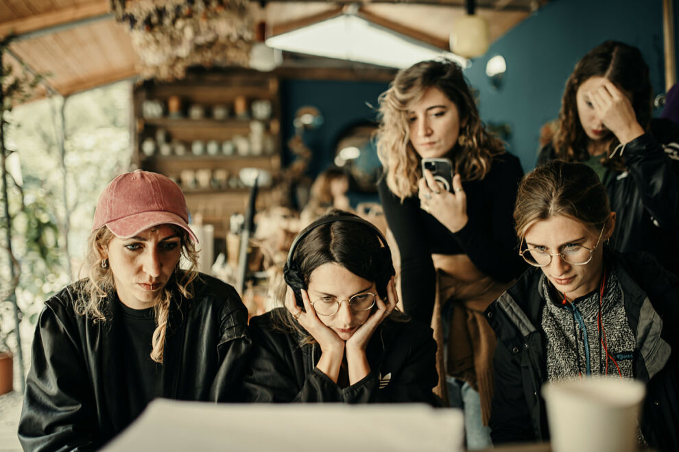 La crew de L'Estraneo.
